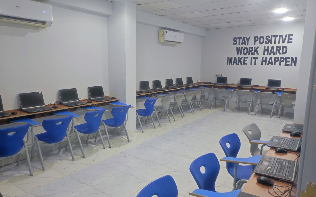 Finished computer lab at Smart City International School